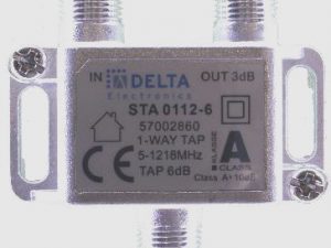 1-fach-Stichabzweiger bis 1,2 GHz, Vodafone zugelassen