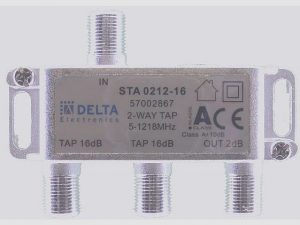 2-fach-Stichabzweiger bis 1,2 GHz,Vodafone zugelassen