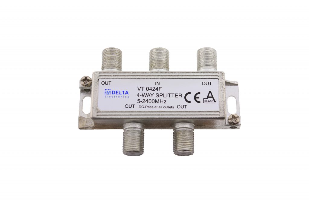 Sat-Verteiler bis 2,4 GHz mit DC-Durchgang