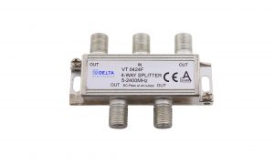 Sat-Verteiler bis 2,4 GHz mit DC-Durchgang