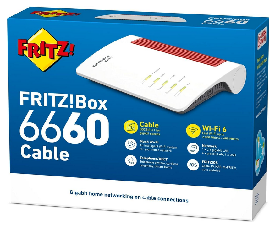 Fritzbox 6660 / Homebox 5